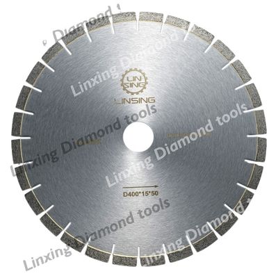 グランイト・ディスク・タイル切断用ダイヤモンド・ツール セグメントサイズ 40*3.2*15mm 直径 350mm