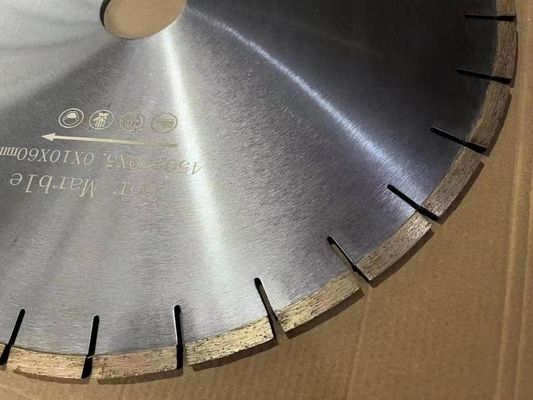 パキスタン 石マーブル ダイヤモンド 切断ディスク 450mm Uスロット 切断器 40*5.0*10mm 鋭さ
