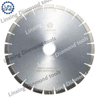 グランイト・ディスク・タイル切断用ダイヤモンド・ツール セグメントサイズ 40*3.2*15mm 直径 350mm