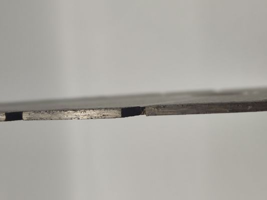 U形ラバストーン切断 350mm ダイヤモンドソーブレードディスク セグメントサイズ 40*3.3*15mm