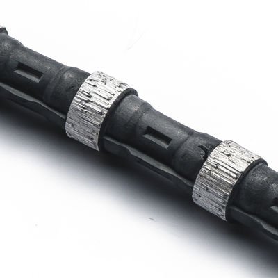 リンクシング 12.0mm スプリング ダイヤモンド グラニート ワイヤ ソー 数珠 高い 作業 効率
