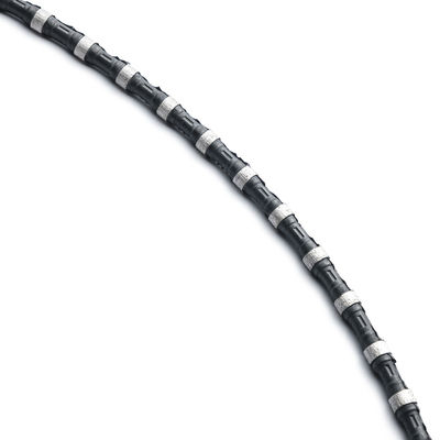 リンクシング 12.0mm スプリング ダイヤモンド グラニート ワイヤ ソー 数珠 高い 作業 効率