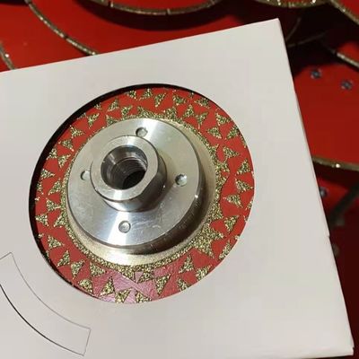 180mm 電圧塗装された大理石切断ディスクとM14フレンズとカスタマイズされたOEMサポート