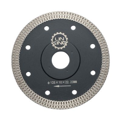 陶器の大理石タイルを切ったり磨いたりするための180mmのターボダイヤモンドソーブレード