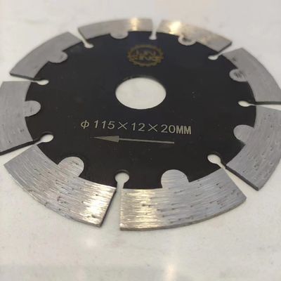 直径 115mm ターボセグメンテッド歯切断器 ディスク マルブル・グランイト・ブリック アスファルト・カーブ
