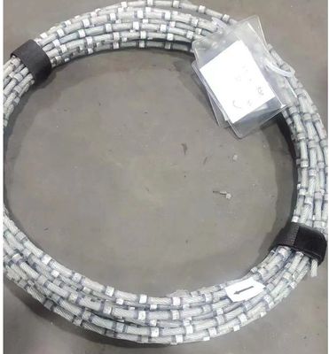 8.3mm ダイヤモンドプロファイリングワイヤロープ グラナイトと大理石の四角切断のために