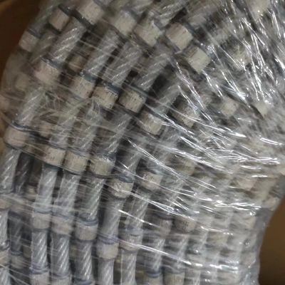 8.3mm ダイヤモンドプロファイリングワイヤロープ グラナイトと大理石の四角切断のために
