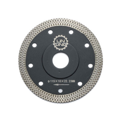 濡れ乾燥 切断 ダイヤモンド 円形 刃 115mm 10 インチあたり歯 ポルセラン メッシュ