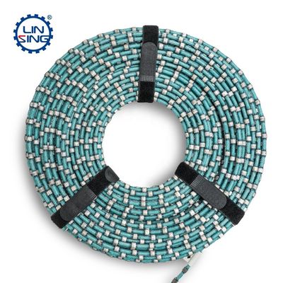 ODM サポート 7.3mm シンテレッドビーズ プラスチック ダイヤモンド ワイヤ ソー グランイト ブロック を 切る