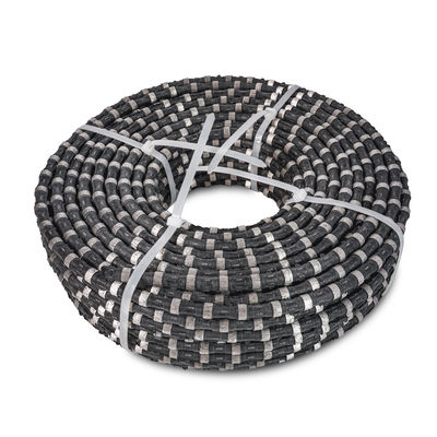 11.5mm ダイヤモンド用ワイヤーソー グランイト採掘 切断速度 10-30 m2/h 寿命 20-40 m2/h