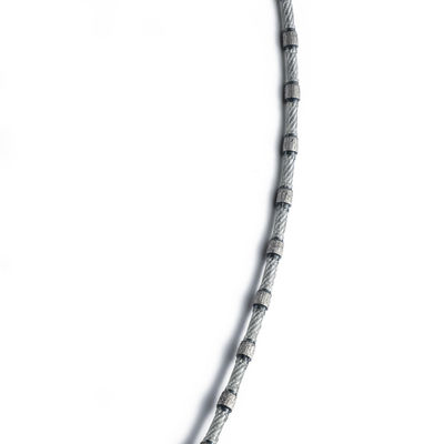 11.0mm ダイヤモンドロープ シンタリング ダイヤモンドスクエアリング 石ブロックのトリミング 石切削ツール