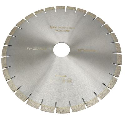 直径 400mm 石・花岩・円盤 タイル 切断ツール Uスロット 16インチ サイレント ダイヤモンド 刀片 切断盤