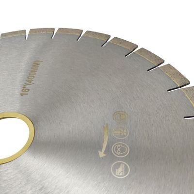 直径 400mm 石・花岩・円盤 タイル 切断ツール Uスロット 16インチ サイレント ダイヤモンド 刀片 切断盤