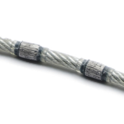 8.3mm 8.8mm 9.0mm ダイヤモンドワイヤー切断ロープ パーソナライズされたグラニットブロックプロファイリングのためのソー
