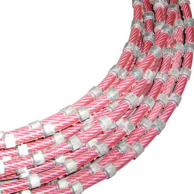 8.8mm モノダイヤモンドワイヤーソー 急速カット グランイト大理石ブロック 平方プロファイリング