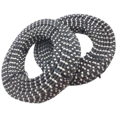 20-40 m2/m 寿命 石灰石ダイヤモンド用ワイヤーソーロープ 採石場採掘用 11.5mm 直径