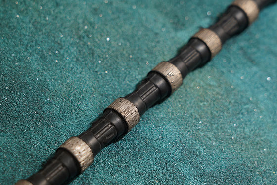 数珠 グラニート採石場用 柔軟なダイヤモンドワイヤー 11.5MM*40