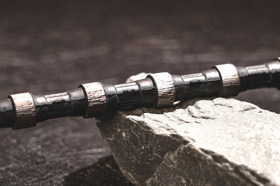 数珠 グラニート採石場用 柔軟なダイヤモンドワイヤー 11.5MM*40
