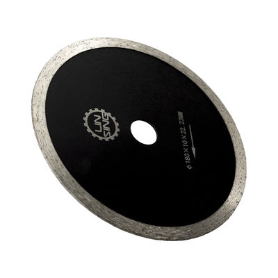 ホットプレスD180mm連続リムダイヤモンドカットディスクを使用して自信を持って石をカット
