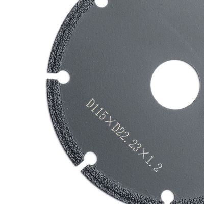 D110*D20*1.2 精密な石コンクリートの切削のために溶接されたダイヤモンド切断ディスク