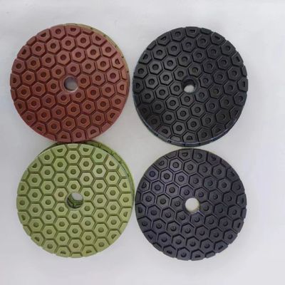 100mm 樹脂とダイヤモンド・グランイト・マーブル・ストーン・フロア・ポーリング・パッド