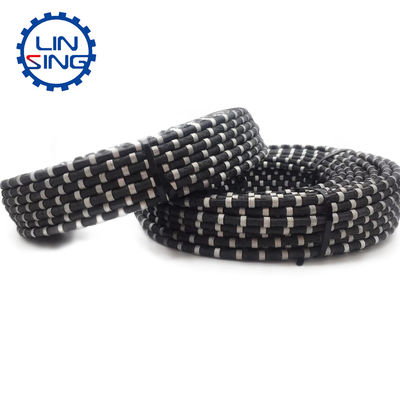20-40 m2/m 寿命 D11.5MM マルマーとコンクリートのブロック切断のためのダイヤモンドワイヤサー