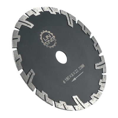 ホットプレス D230mm Tタイプ 防護歯付きの石の乾燥切削のためのダイヤモンドツール
