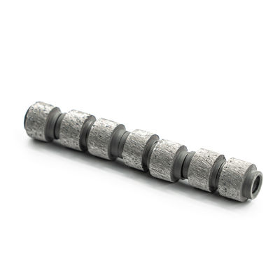 D11.0mm 高速切断用石ブロックツール用 真空溶接ダイヤモンドワイヤセールビーズ