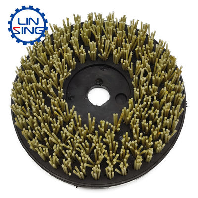 古代 の シリコン カービッド と グラニート の 丸い ブラシ Abrasive の 力 を 体験 する