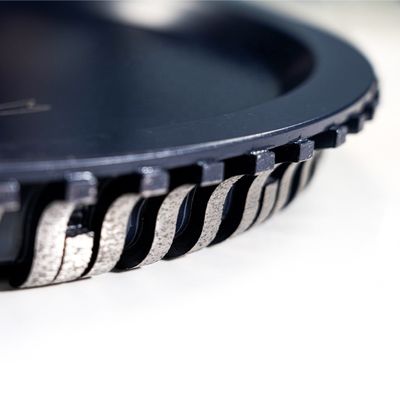 350mm F20 H50mm 石灰岩の縁のプロファイリングと再構築のためのダイヤモンド磨き車