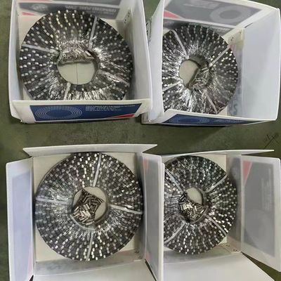 パーソナライズされたサポート ダイヤモンドワイヤーソー 11.5mm 石灰石鉱山の採掘のためのシンタリングビーズロープ