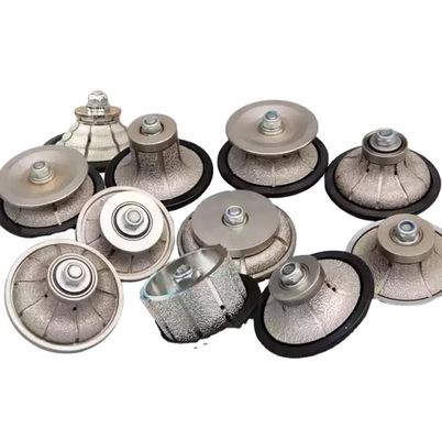 メタルボンド ダイヤモンド ハンドルーター ビット グランイトと大理石を形作る 20-40mm 石の厚さ
