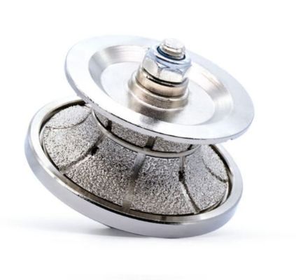 精密石のプロファイリングと磨削のための電圧塗装ダイヤモンドルータービットV30D75MM