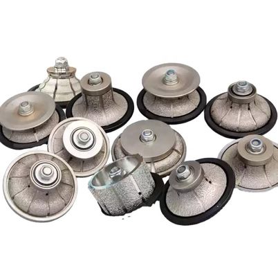 D75MM*V30 精密な石のプロファイリングのための石磨きプロファイリングホイールルータービット