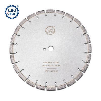 350mm コンクリート レーザー 溶接 ダイヤモンド ソー 刃 コンクリート 切断 24Z 切断なし