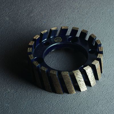 50mm ブルー・グランイト・ダイヤモンド・ツール 玉を磨き磨きするためのCNCスタッピング・ホイール