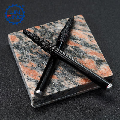 10MM 真空溶接ダイヤモンドストーン彫刻ビット 彫刻機能とTiCNコーティング