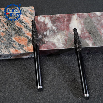 10MM 真空溶接ダイヤモンドストーン彫刻ビット 彫刻機能とTiCNコーティング