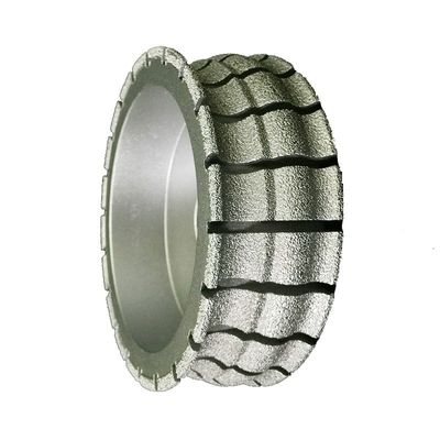 64-134mm 長寿命 石ブロックプロファイリング ツール CNC 真空 グラス ダイヤモンド 磨き車 プロファイリング