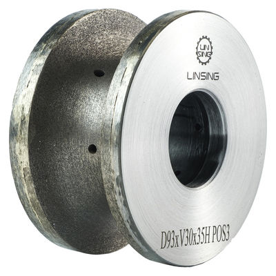 150MM グランイト/大理石樹脂結合のための磨きダイヤモンド磨きブロックプロファイリングホイール