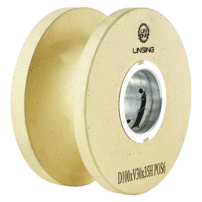 150MM グランイト/大理石樹脂結合のための磨きダイヤモンド磨きブロックプロファイリングホイール