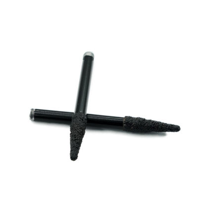 バキュムブレージドダイヤモンド 6mm 8mm フリースカット 彫刻 V ビット 平面 マルマー彫刻