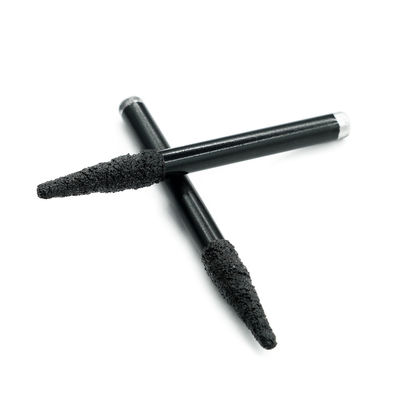 バキュムブレージドダイヤモンド 6mm 8mm フリースカット 彫刻 V ビット 平面 マルマー彫刻