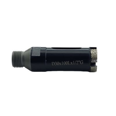 手動の角磨機用35mmセグメンテッドコアドリルビット