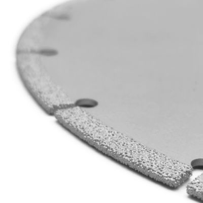 1.8mm スチールコア厚さ 金属石アルミのための真空溶接ダイヤモンド切断ディスク