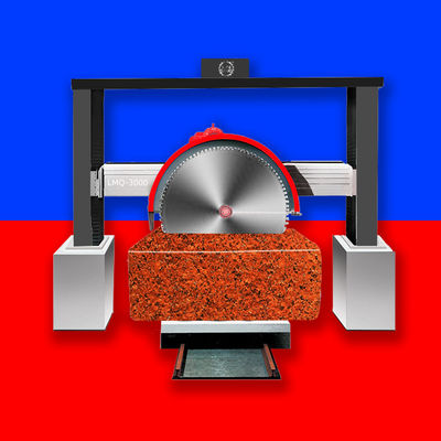 マックスカット長さ 3200mm グランイトサービスのためのリンシング大理石ブロック切断機