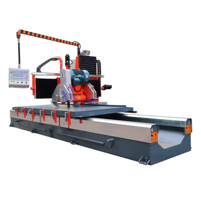 赤い大理石 線形バルスター レンディング スカート 切断 CNC 石プロファイリング 機械