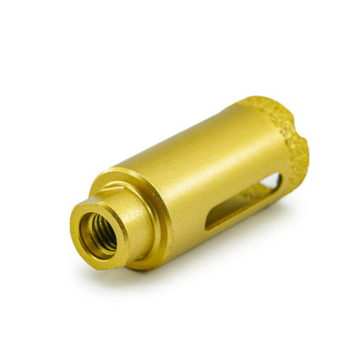 真空溶接ダイヤモンドドリルビットセグメント マルブル直径19-125mm 性能
