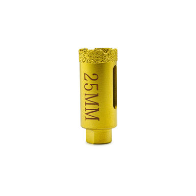 LINSING 真空溶接式CNCダイヤモンドコアドリルビット 石のドリル 19-125mm直径