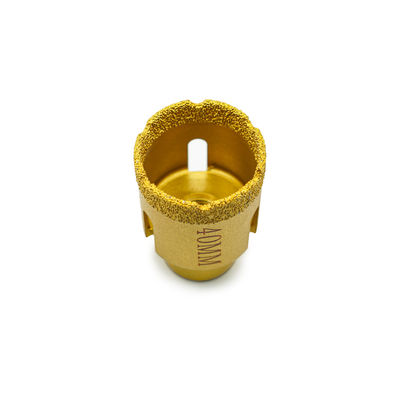 LINSING 真空溶接式CNCダイヤモンドコアドリルビット 石のドリル 19-125mm直径